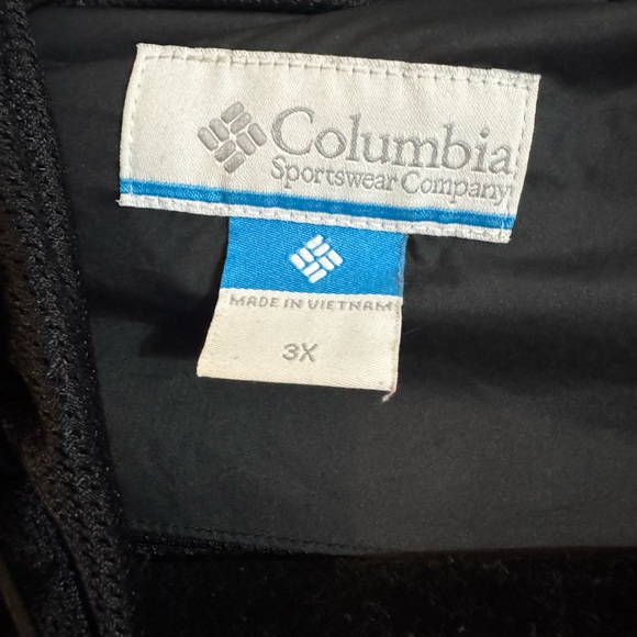Columbia Black Utility Jacket Lightweight Outdoor Essential - Picture 2 of 5
